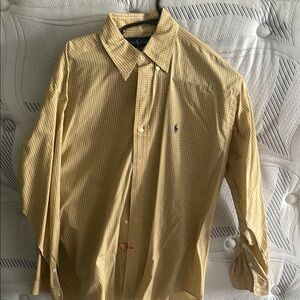 Polo by Ralph Lauren Yellow Casual Button Down Shirt